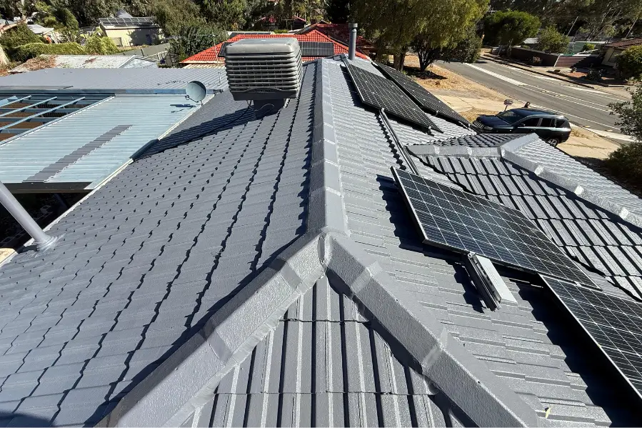 After roof restoration